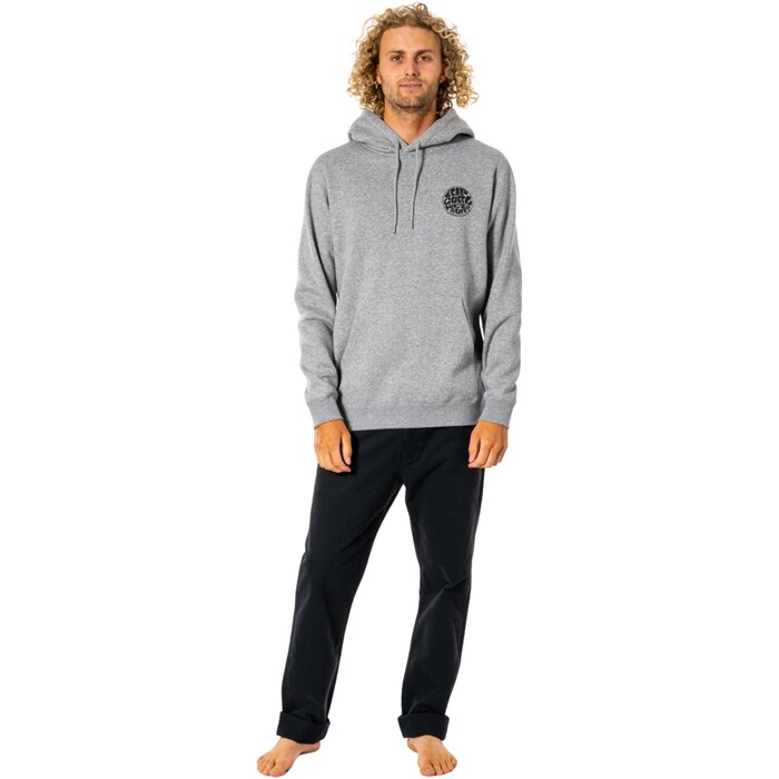 2024 Rip Curl Mnner Wetsuit Icon Hoodie CFEGM9 - Grey